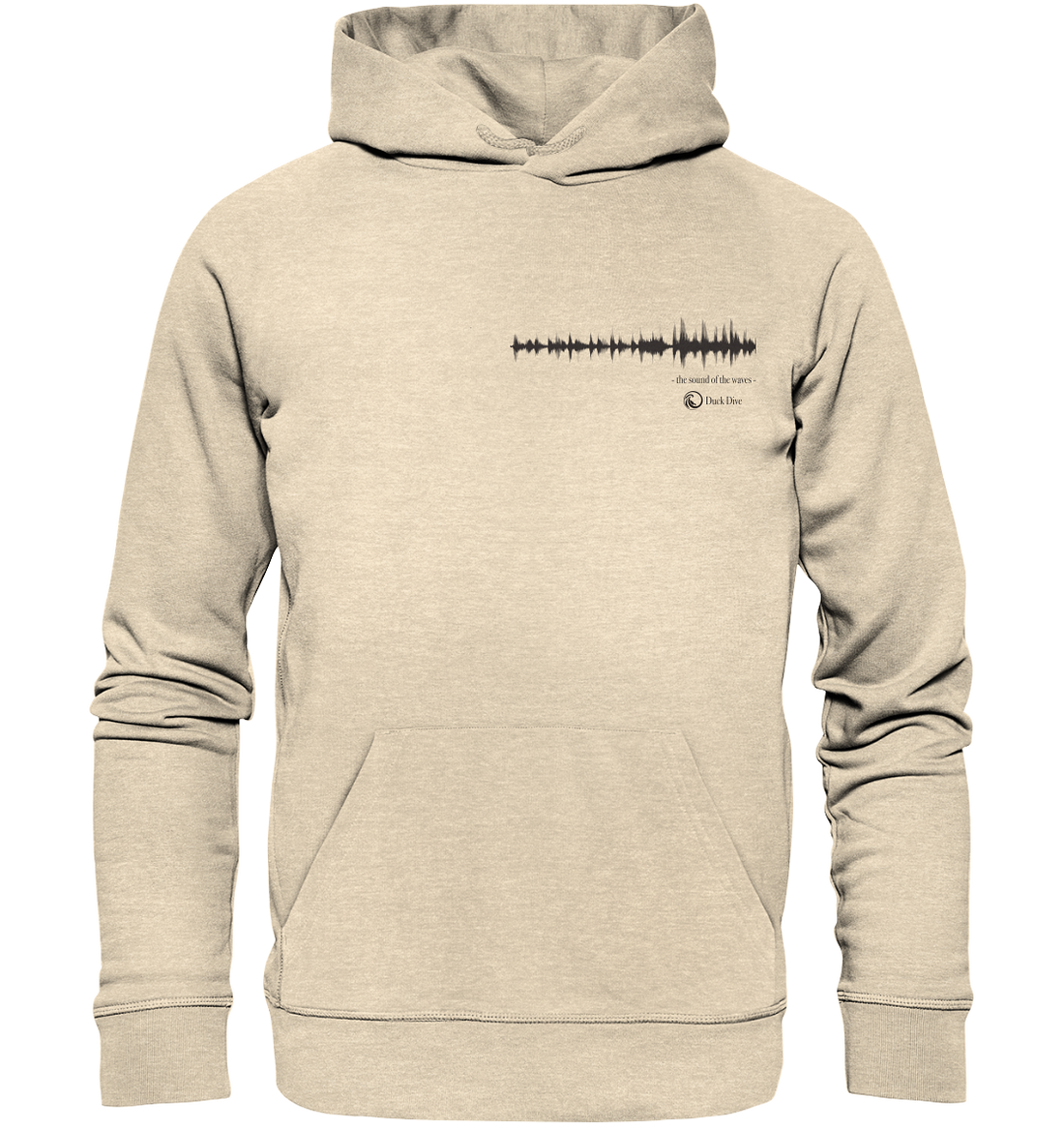 Sound of the Waves II - Organic Hoodie - Duck Dive Clothing