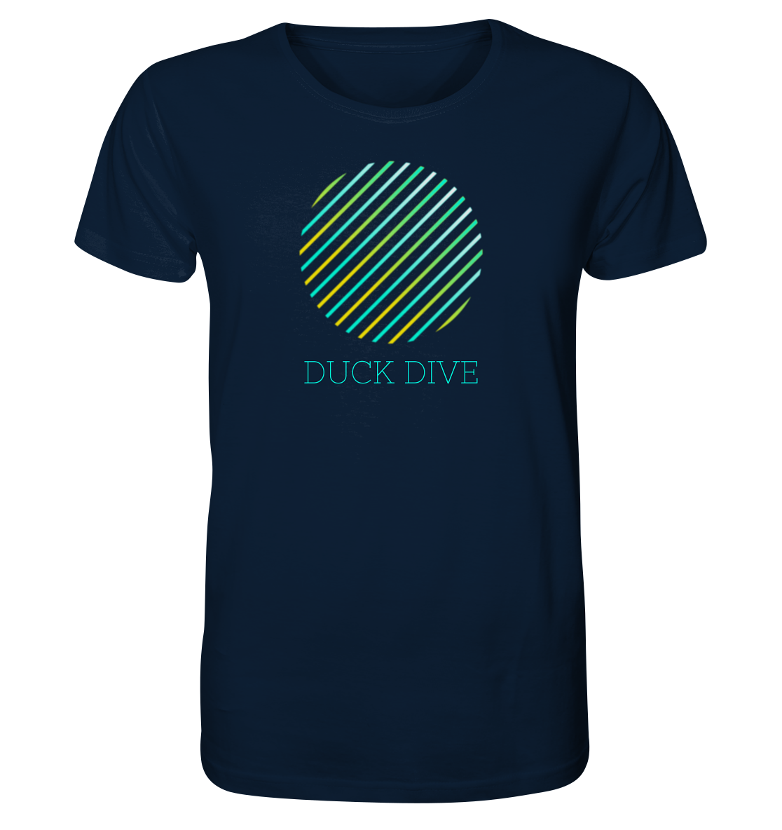 Striped Circule - Organic Shirt - Duck Dive Clothing