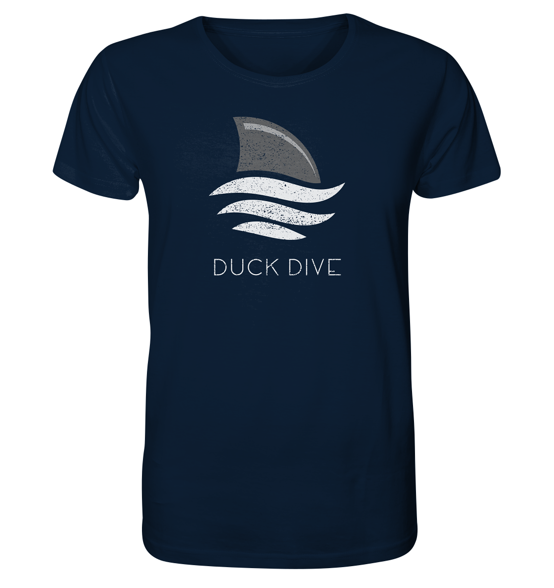 Shark Fin - Organic Shirt - Duck Dive Clothing