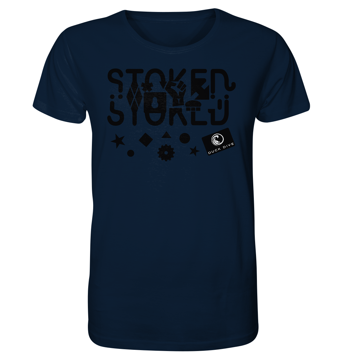 Stoked Floded - Organic Shirt - Duck Dive Clothing