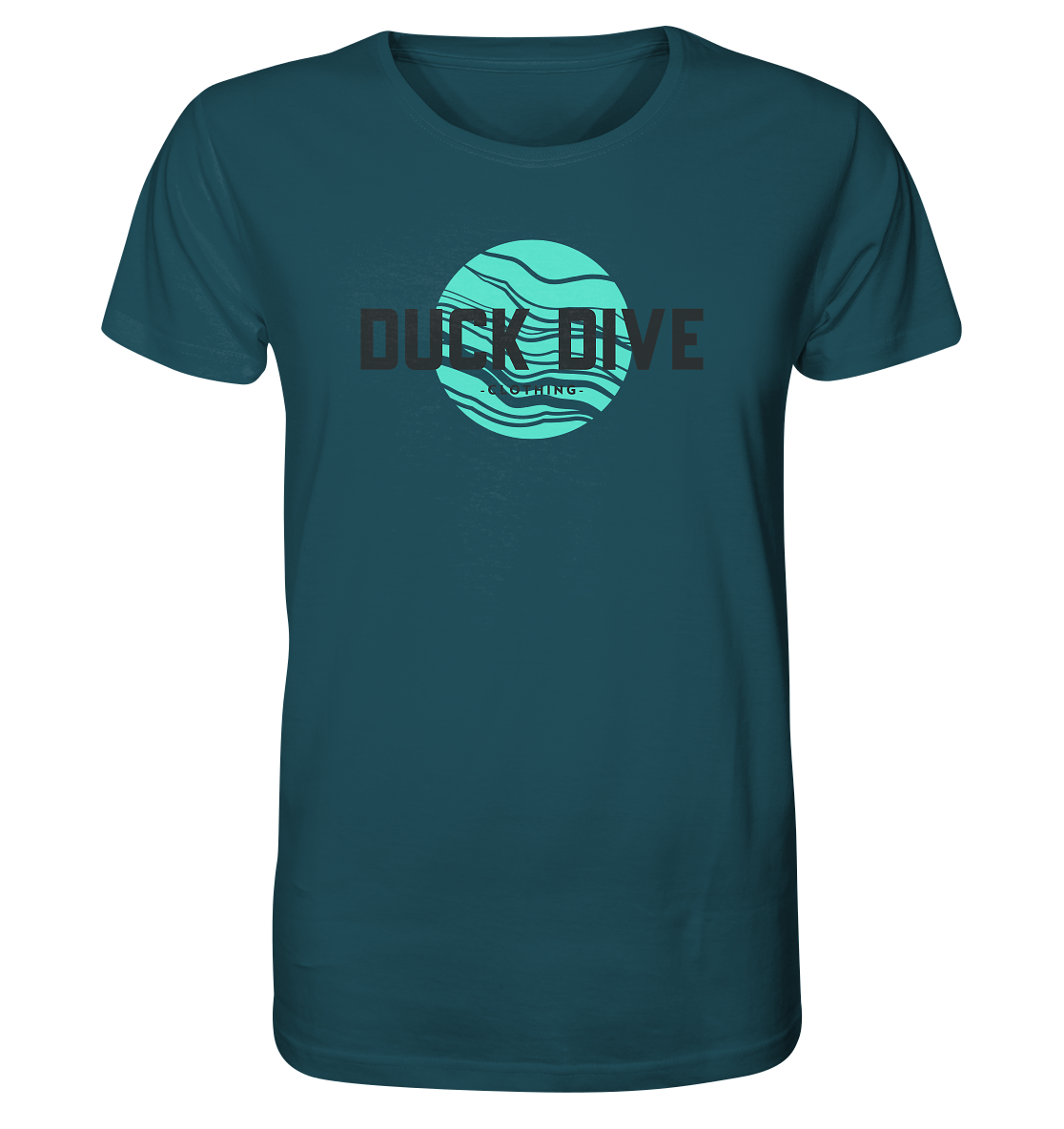 Shirt - Circule Waves - Organic Shirt - Duck Dive Clothing
