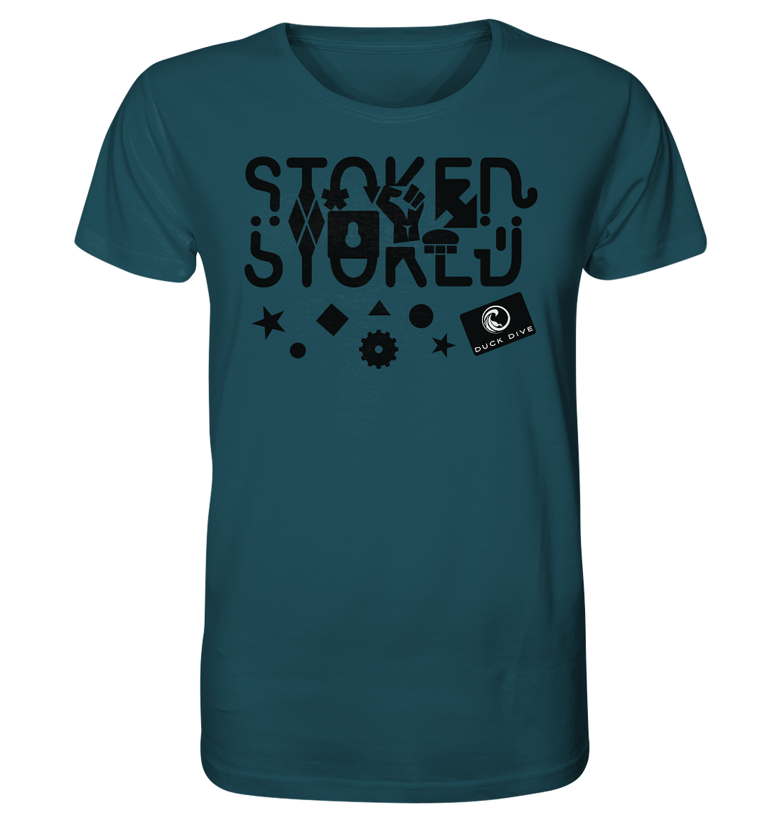 Stoked Floded - Organic Shirt - Duck Dive Clothing