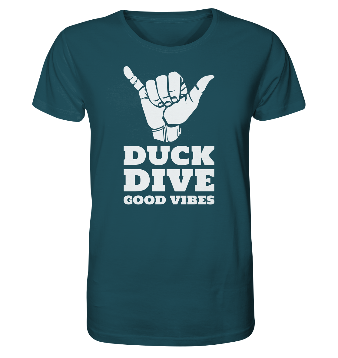 Shirt - Good Vibes - Organic Shirt - Duck Dive Clothing