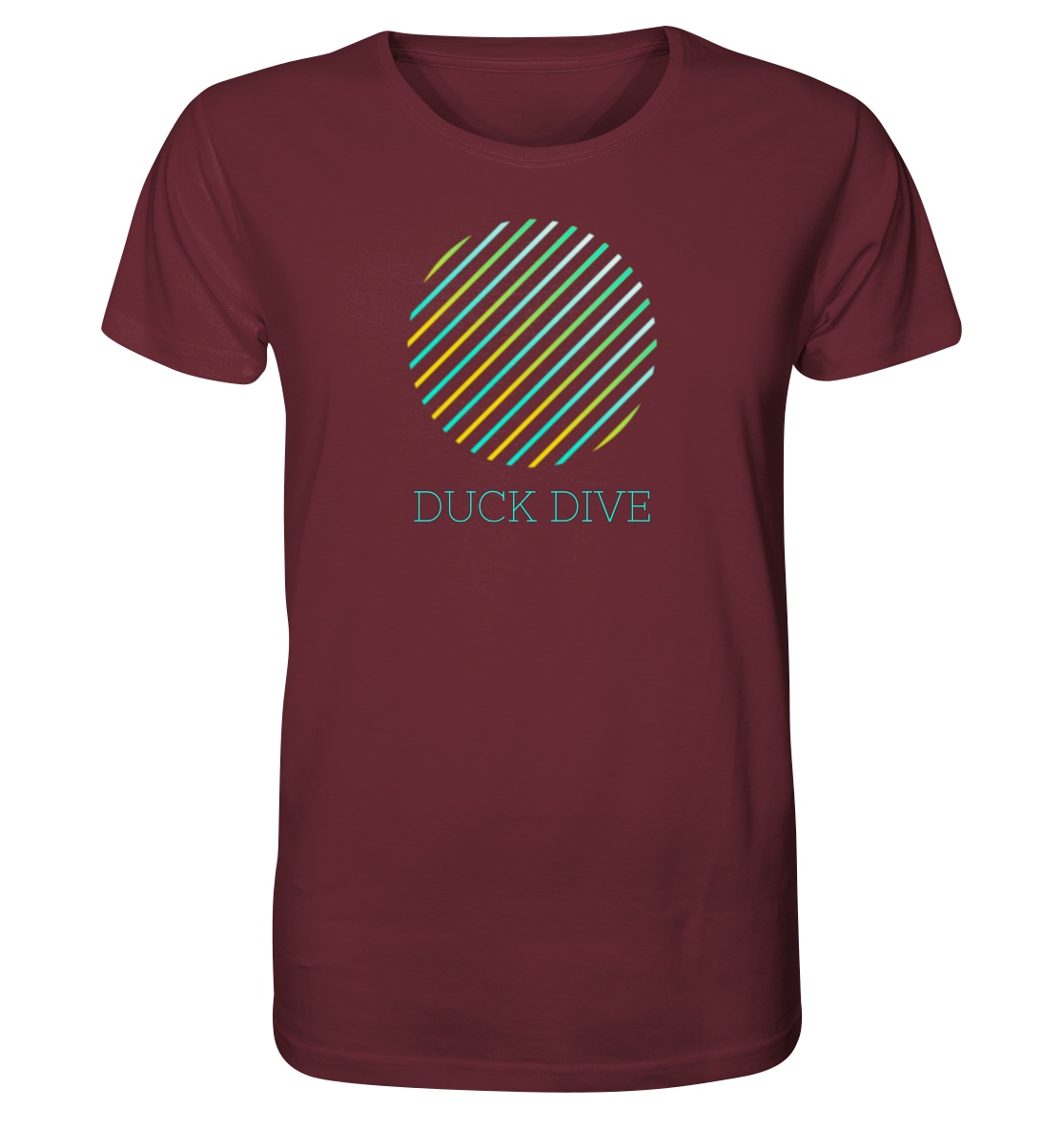 Striped Circule - Organic Shirt - Duck Dive Clothing