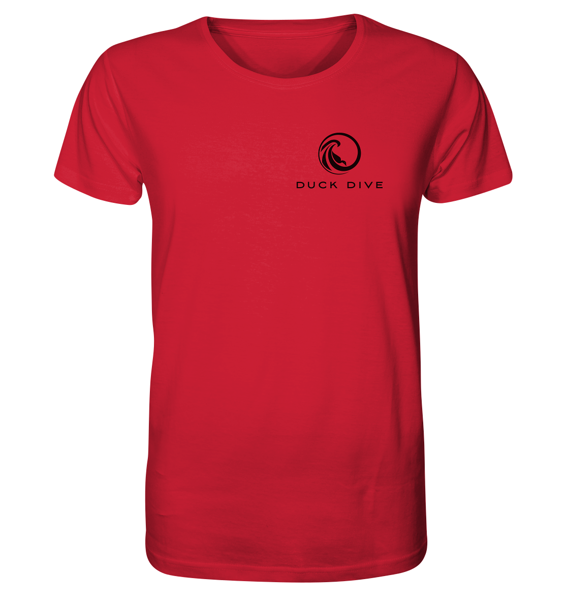 Shirt - Duck Dive Brust-Logo - Organic Shirt - Duck Dive Clothing