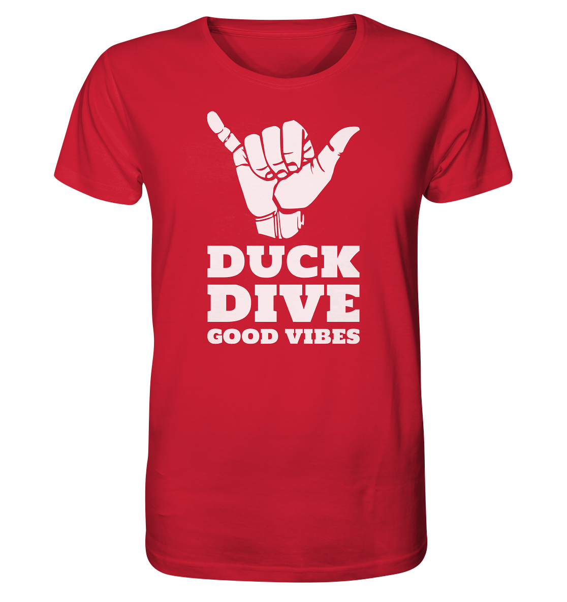 Shirt - Good Vibes - Organic Shirt - Duck Dive Clothing