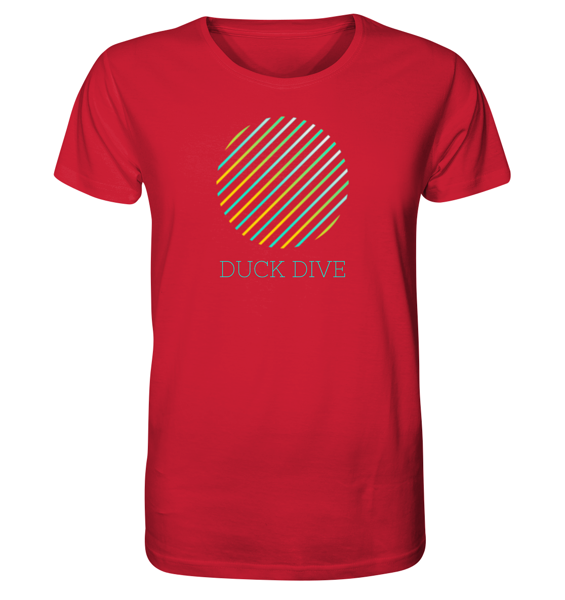 Striped Circule - Organic Shirt - Duck Dive Clothing