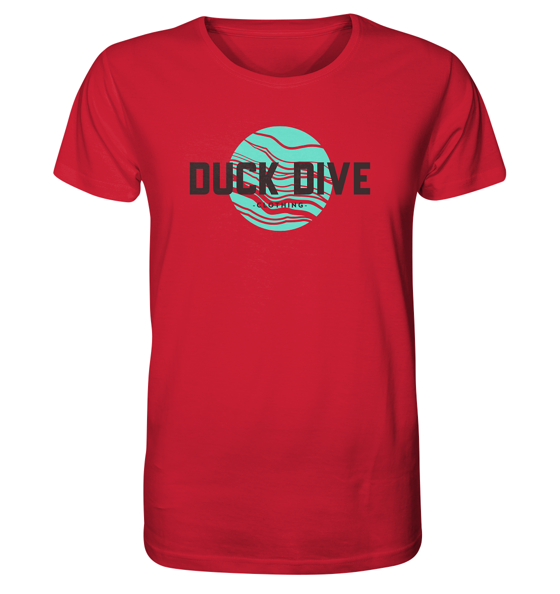 Shirt - Circule Waves - Organic Shirt - Duck Dive Clothing