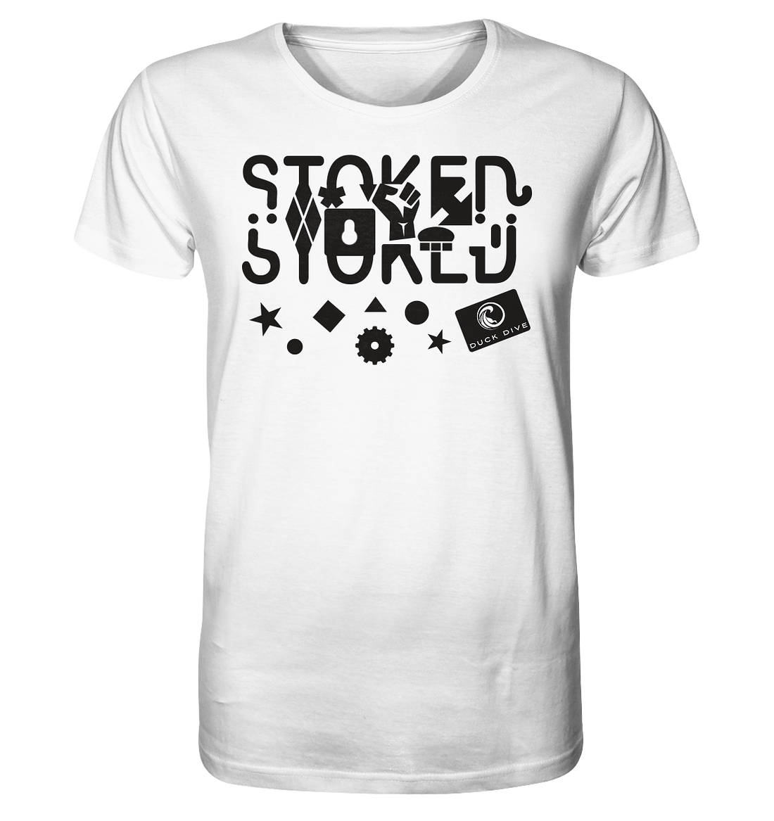 Stoked Floded - Organic Shirt - Duck Dive Clothing
