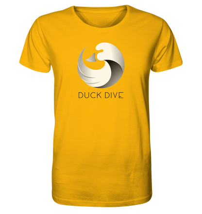 Hoodie - Duck &amp; Wave Silver - Organic Shirt - Duck Dive Clothing