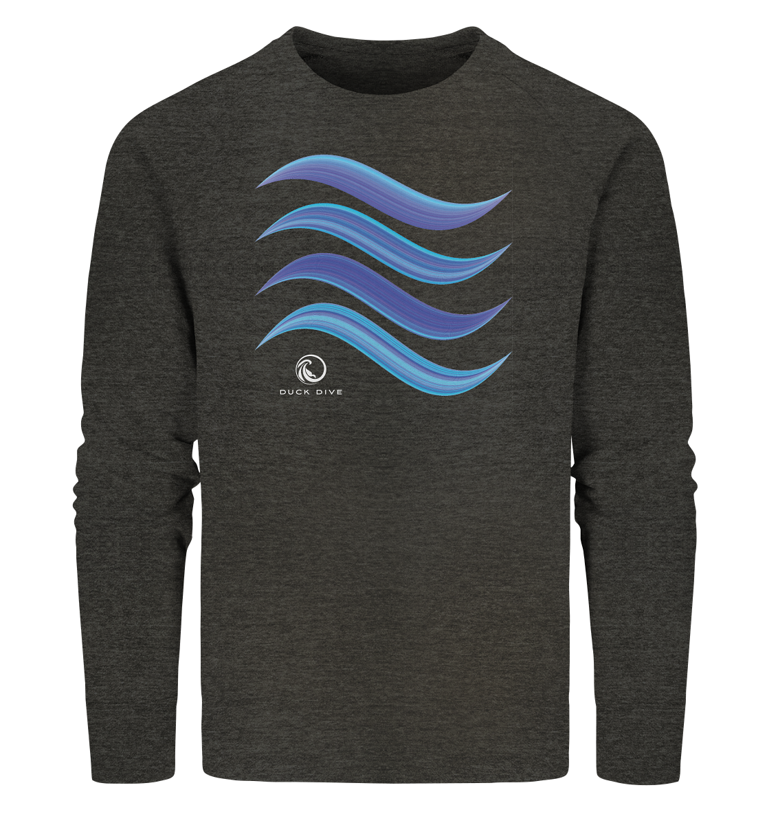 Four Waves II - Organic Sweatshirt - Duck Dive Clothing