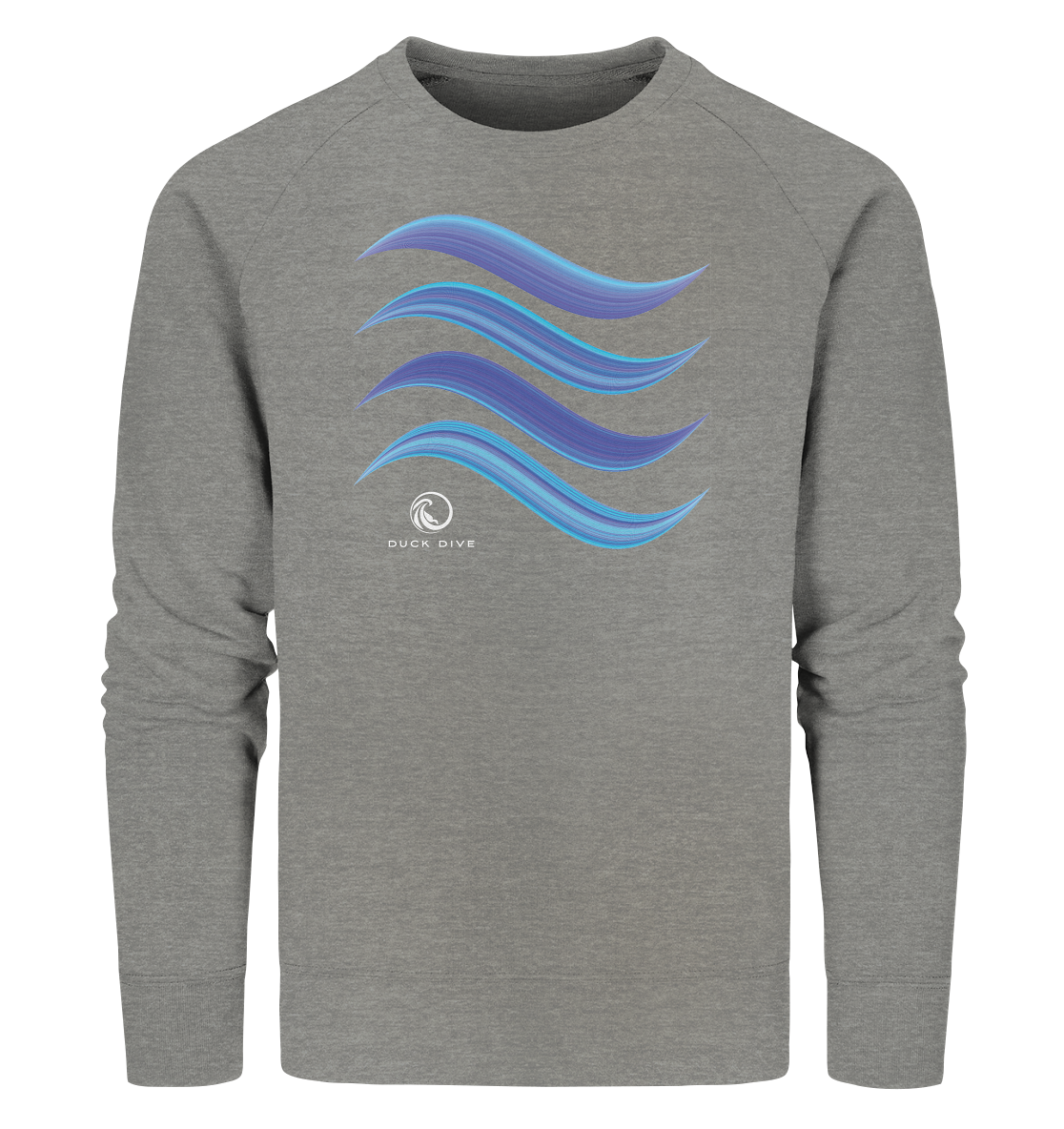 Four Waves II - Organic Sweatshirt - Duck Dive Clothing