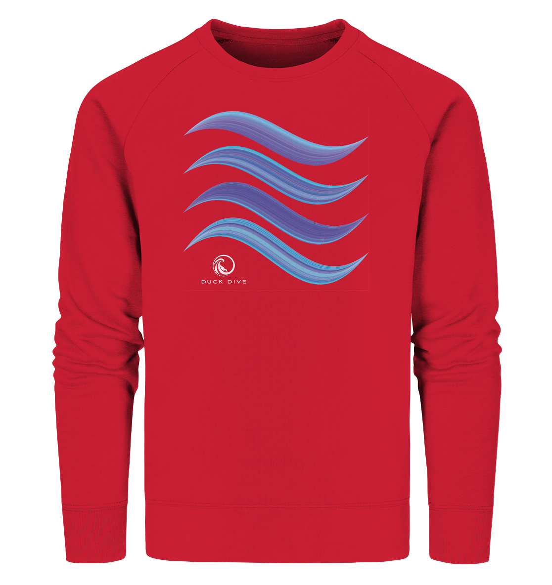 Four Waves II - Organic Sweatshirt - Duck Dive Clothing