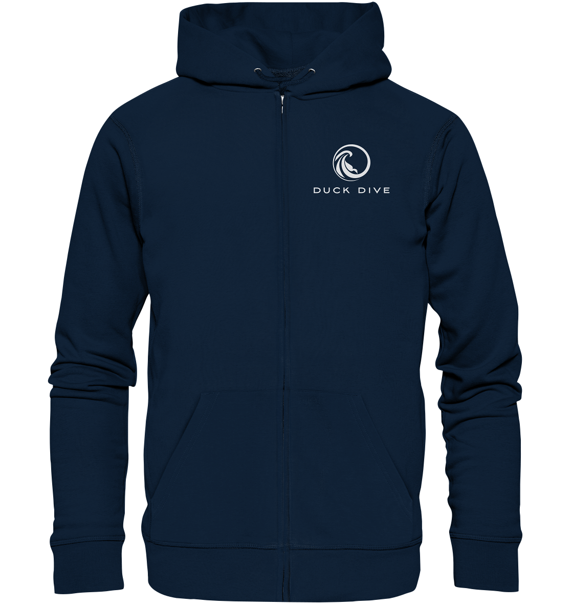 Zipper - Electric Smiley - Organic Zipper - Duck Dive Clothing