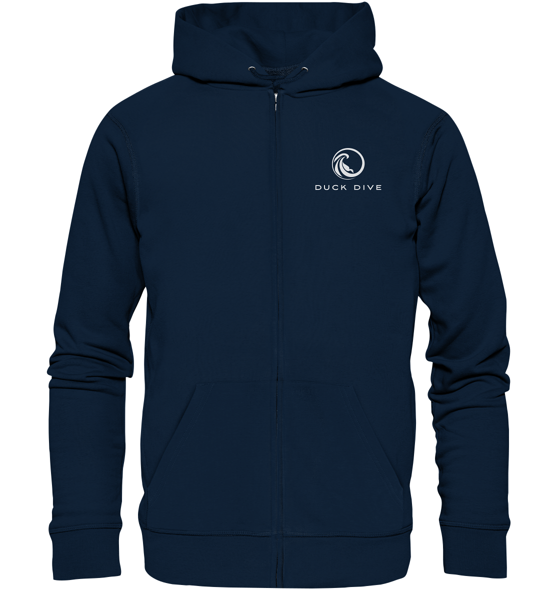 Zipper - Electric Anchor - Organic Zipper - Duck Dive Clothing