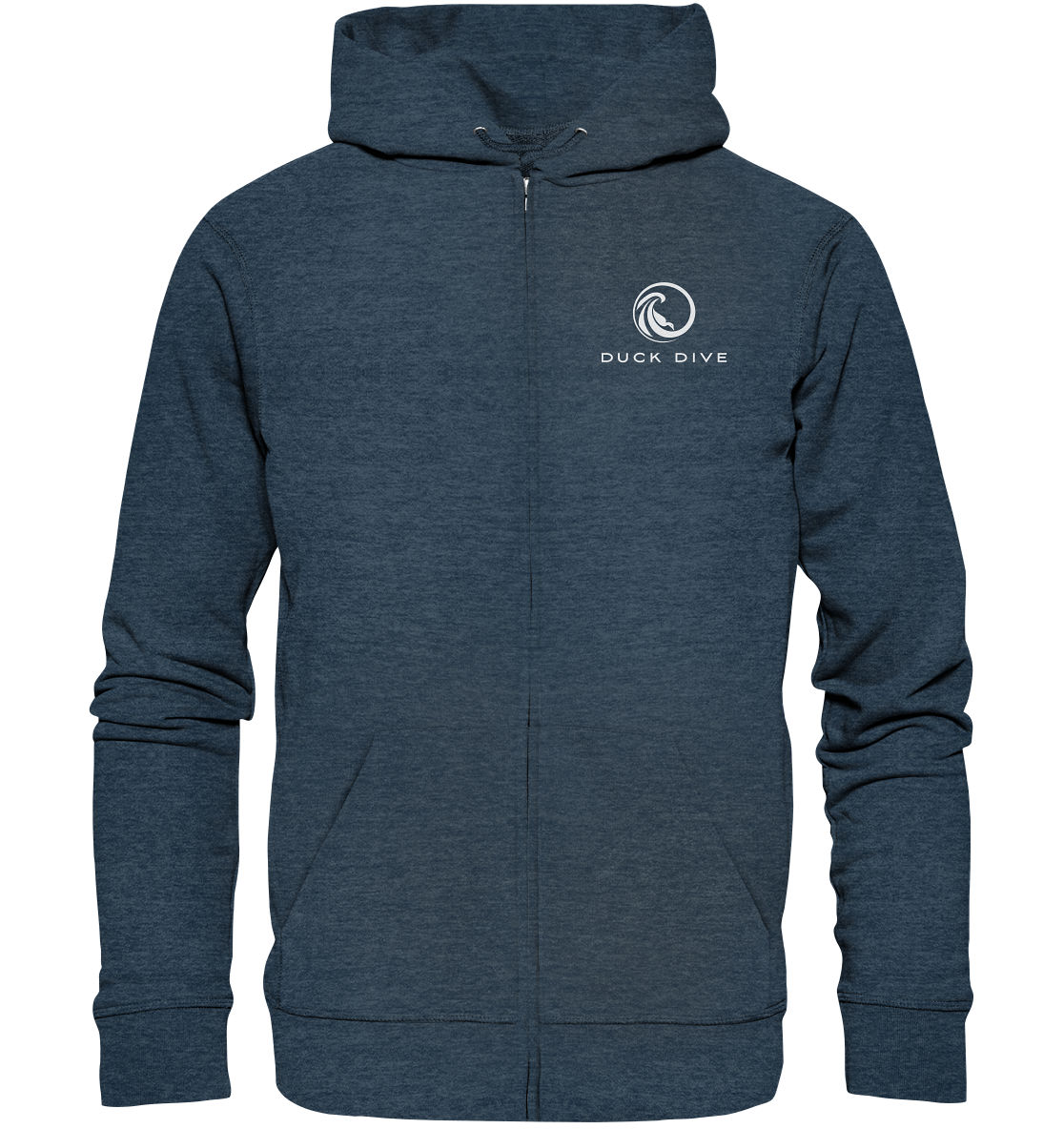 Zipper - Electric Anchor - Organic Zipper - Duck Dive Clothing