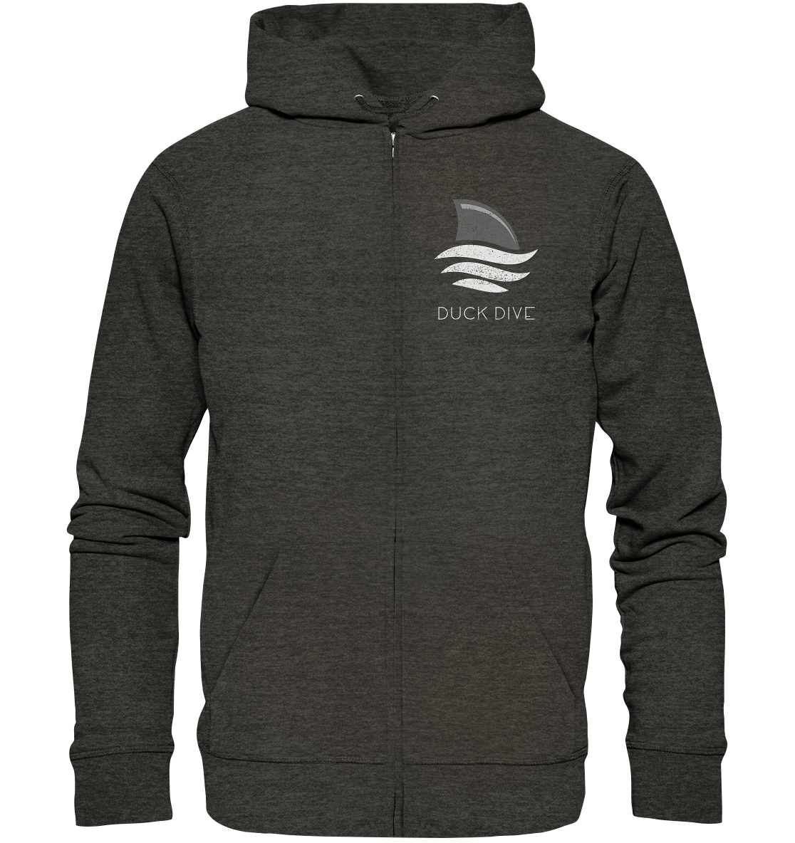 Shark Fin - Organic Zipper - Duck Dive Clothing