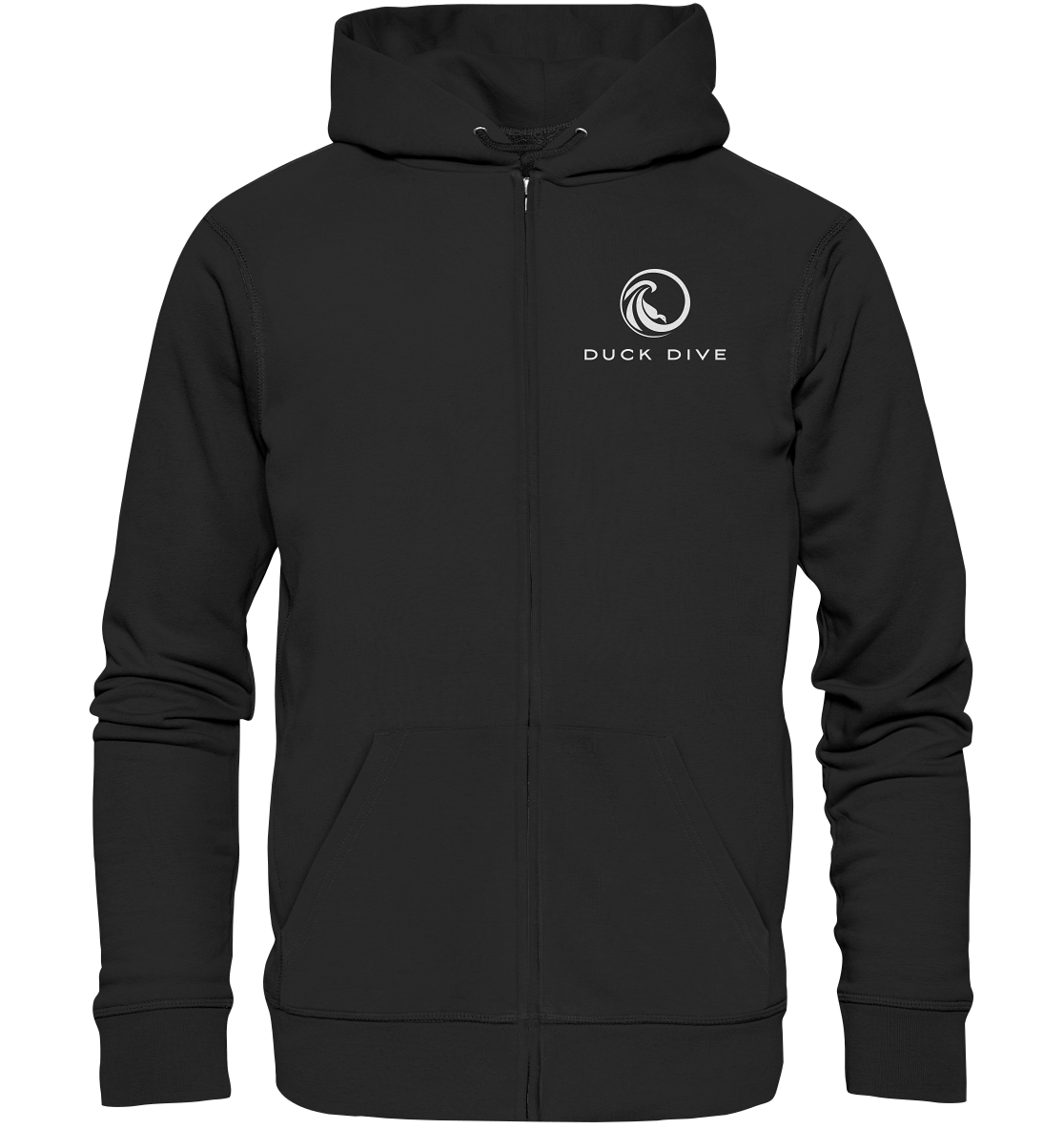 Zipper - Electric Smiley - Organic Zipper - Duck Dive Clothing