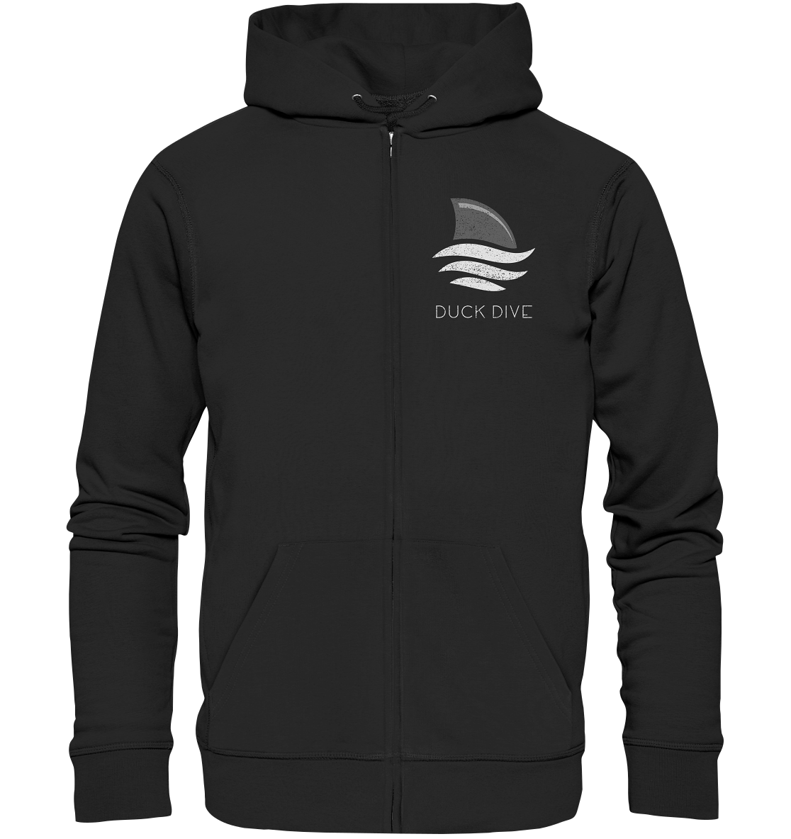 Shark Fin - Organic Zipper - Duck Dive Clothing