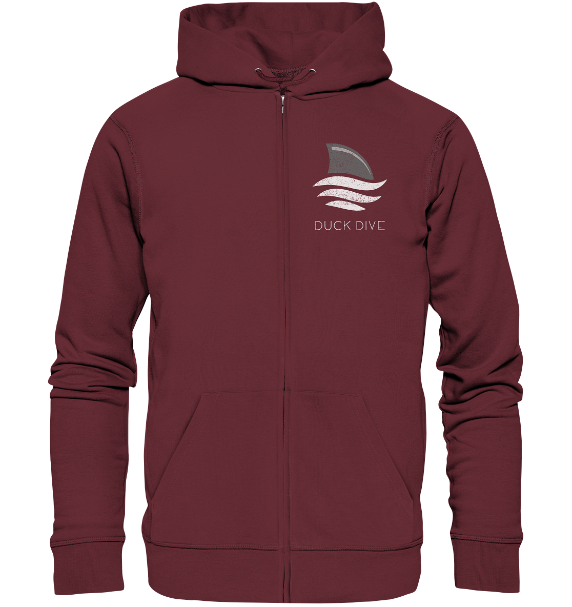 Shark Fin - Organic Zipper - Duck Dive Clothing